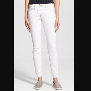 NWT Current Elliot Ankle Skinny White Jeans Sz 30